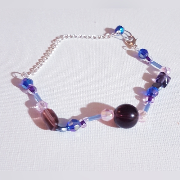 Enchanted Bracelet Purple Adjustable Clasps Handmade Novelty Jewelry - Picture 16 of 16